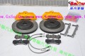 BREMBO卡宴六活塞黃色剎車套裝 (5)