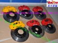 BREMBO卡宴六活塞黃色剎車套裝 (63)