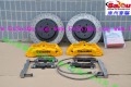 BREMBO卡宴六活塞黃色剎車套裝 (46)