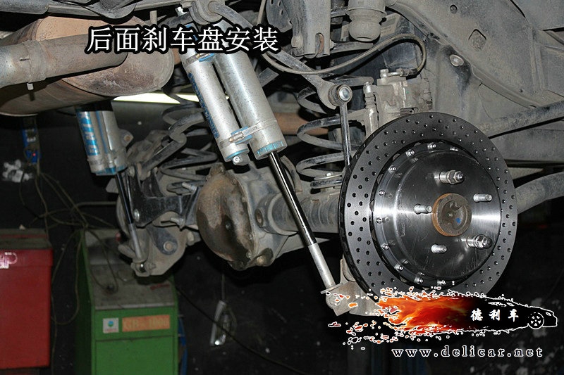 大連改裝車(chē)牧馬人改裝升級(jí)UPSOAR前后剎車(chē)套裝