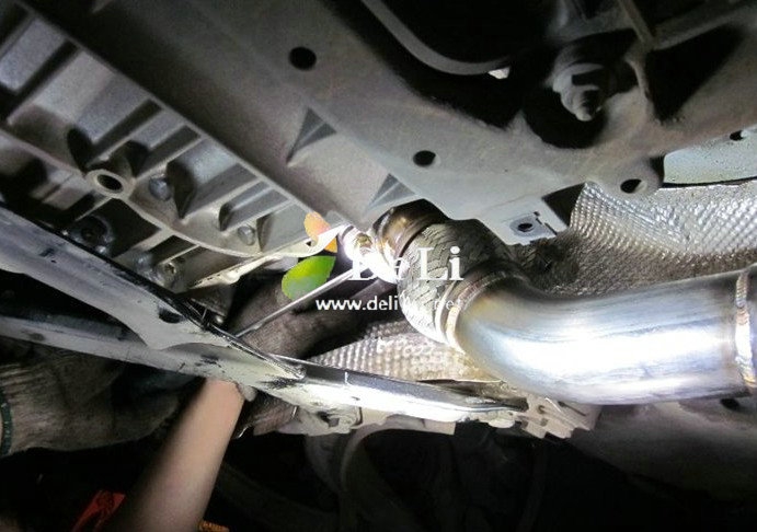 大連汽車改裝A4L改裝艾巴赫防傾桿B12避震排氣改裝輪轂