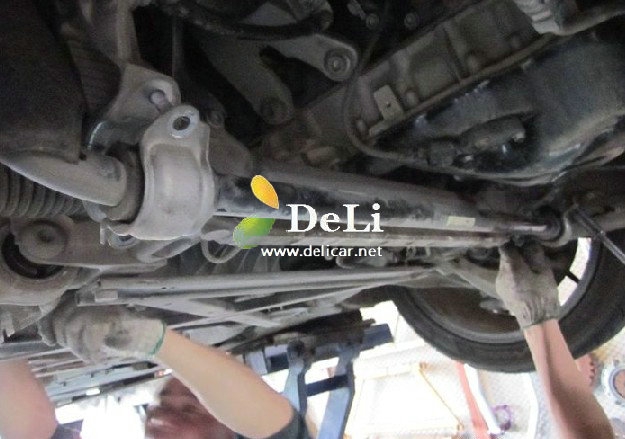 大連汽車改裝A4L改裝艾巴赫防傾桿B12避震排氣改裝輪轂