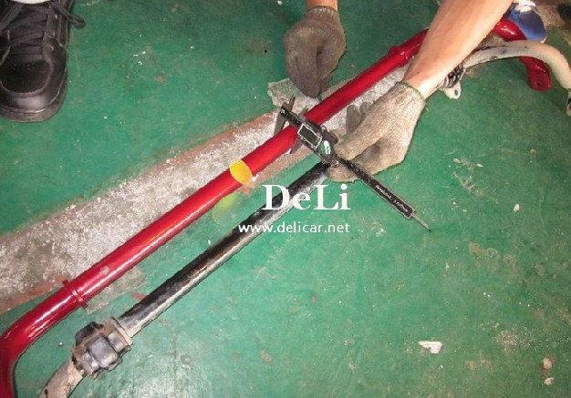 大連汽車改裝A4L改裝艾巴赫防傾桿B12避震排氣改裝輪轂