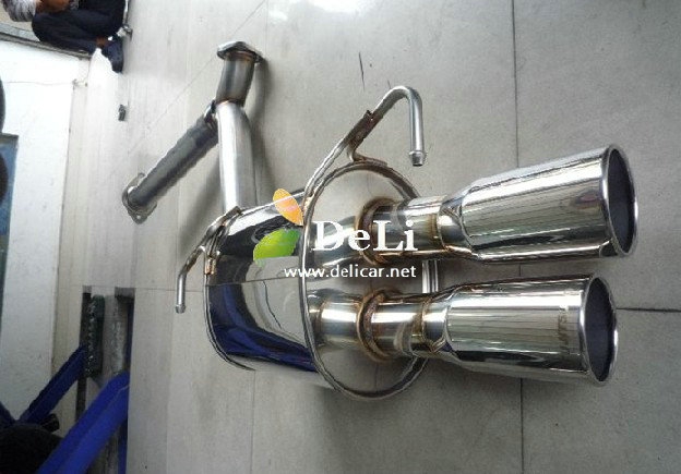 大連汽車改裝A4L改裝艾巴赫防傾桿B12避震排氣改裝輪轂