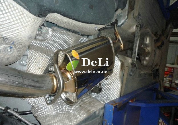 大連汽車改裝A4L改裝艾巴赫防傾桿B12避震排氣改裝輪轂