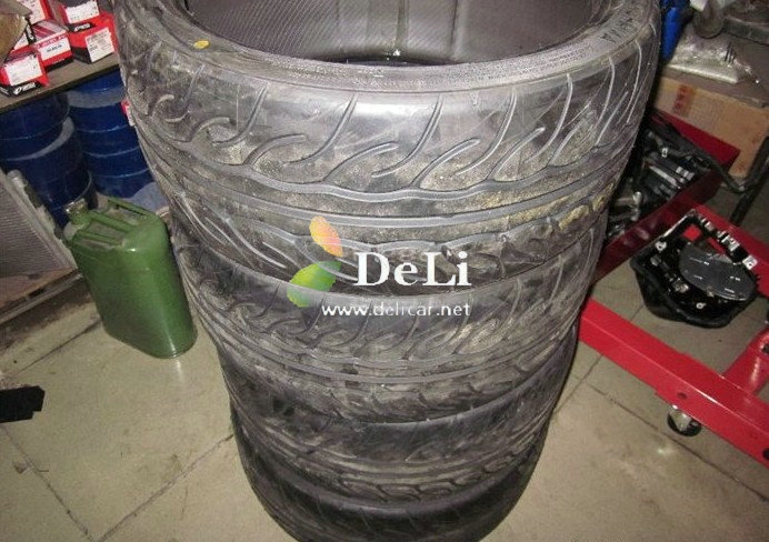 大連汽車改裝A4L改裝艾巴赫防傾桿B12避震排氣改裝輪轂