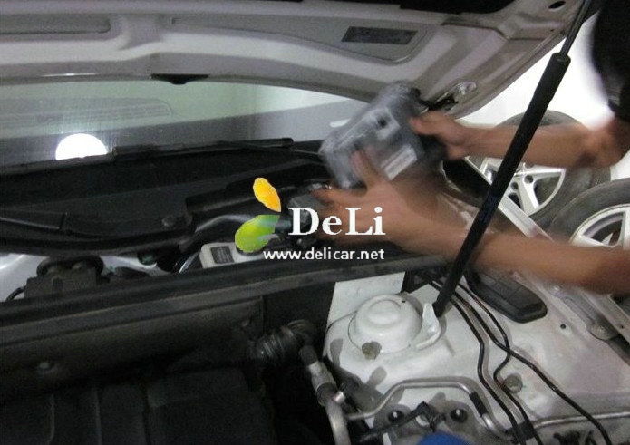 大連汽車改裝A4L改裝艾巴赫防傾桿B12避震排氣改裝輪轂