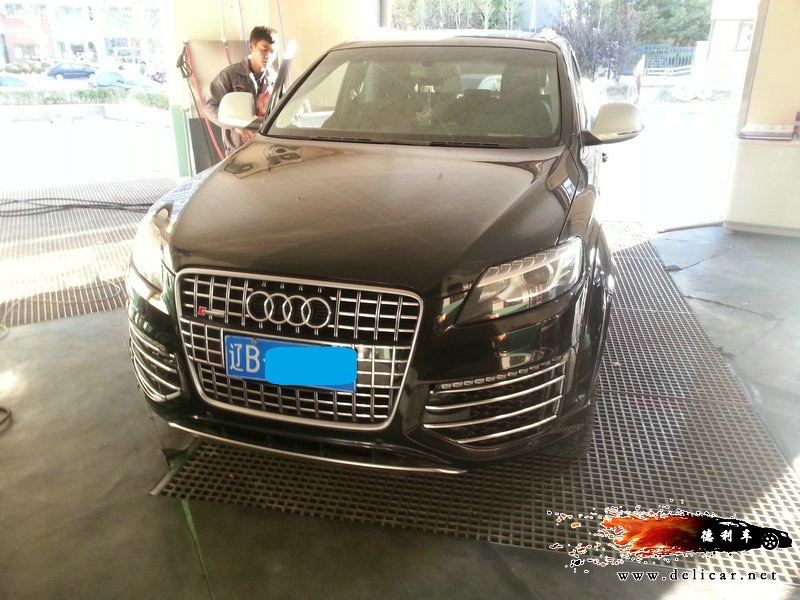 大連改裝店奧迪Q7改V12限量版包圍JD后包圍