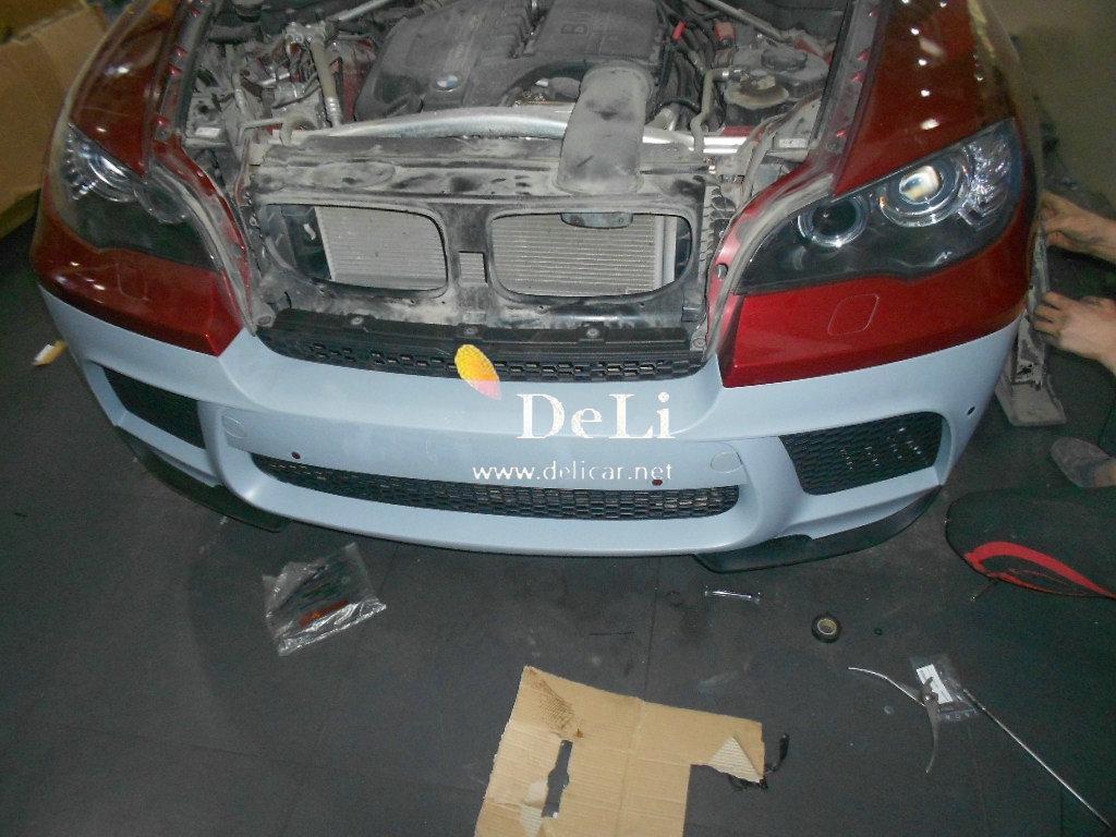 大連改裝汽車寶馬X6performance套裝包圍外觀