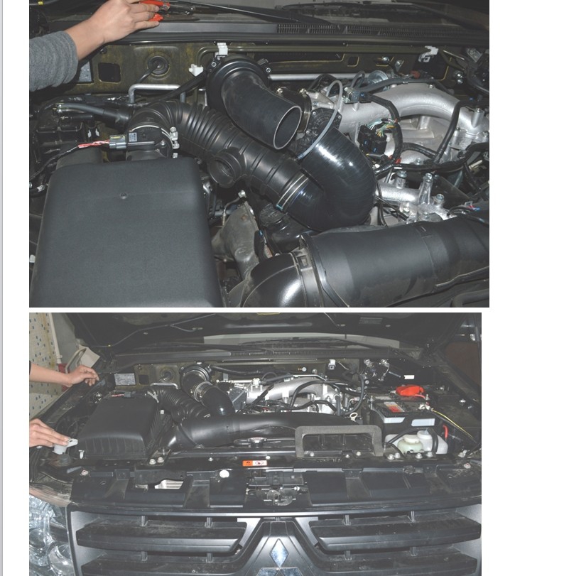 三菱帕杰罗3.0 进气改改 动力提升节油改装加装键程离心式电动涡轮增压器