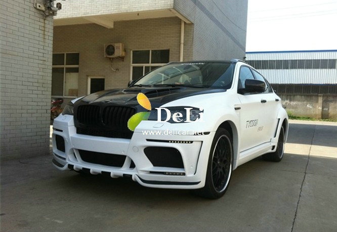 大連德利汽車改裝寶馬X6改裝X6M HAMANN寬體
