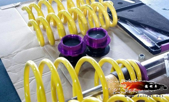 大連德利汽車改裝寶馬325i KW v3避震