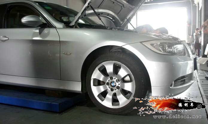 大連德利汽車改裝寶馬325i KW v3避震