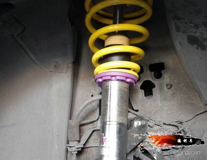 大連德利汽車改裝寶馬325i KW v3避震