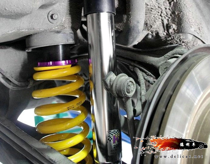 大連德利汽車改裝寶馬325i KW v3避震