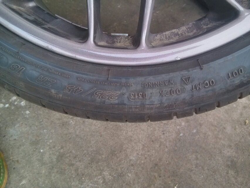德國輕量BBS ,18寸，二手連胎