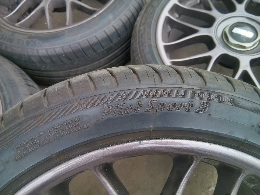 德國輕量BBS ,18寸，二手連胎