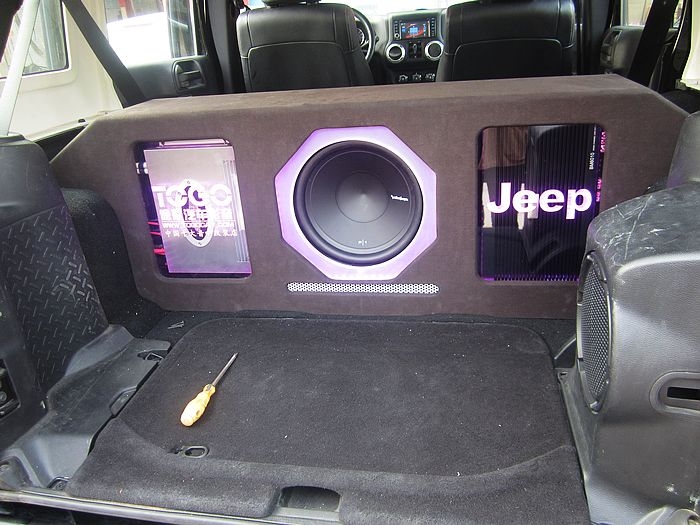 Jeep牧馬人音響改裝，酷味十足