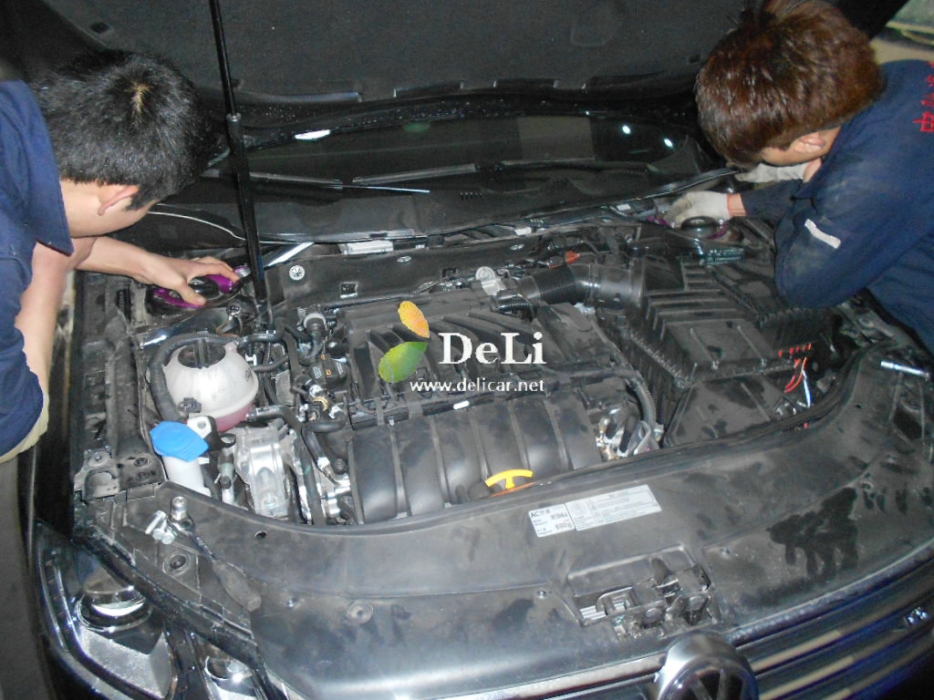 大連德利汽車改裝大眾邁騰獅特拉桿