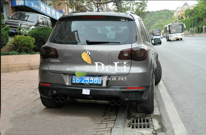 大連德利汽車改裝途觀改裝CARACTERE包圍B16避震 鮑魚剎車 排氣