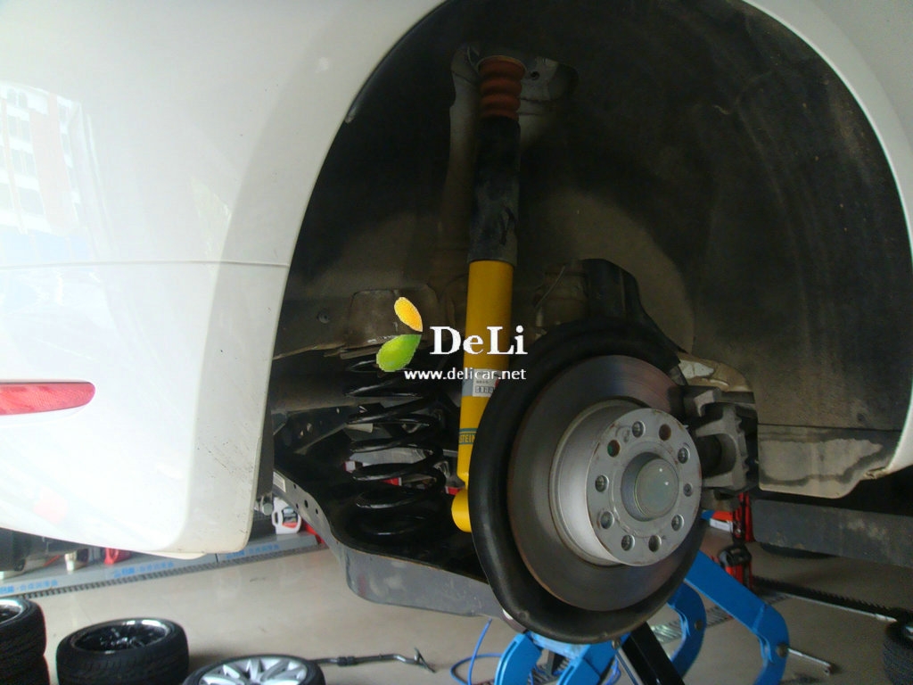 大連德利汽車改裝尚酷改裝B12避震 REMUS排氣