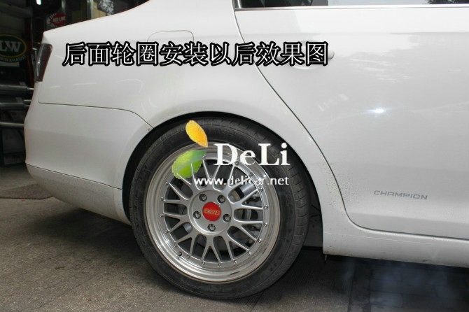 大連德利汽車改裝速騰改裝UPSOAR前后剎車套裝作業(yè)