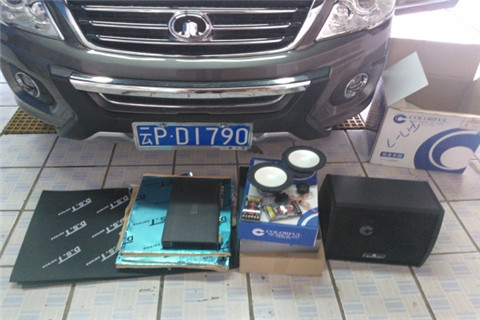 云南麗江護(hù)車(chē)使者哈弗H6升級(jí)原車(chē)音響