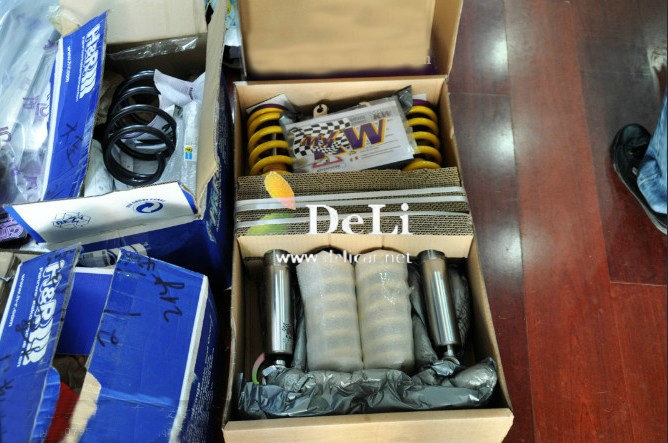 大連德利汽車改裝CTS改裝KW V3避震鮑魚剎車改裝輪轂