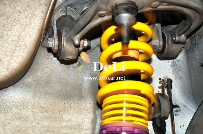 大連德利汽車改裝CTS改裝KW V3避震鮑魚剎車改裝輪轂