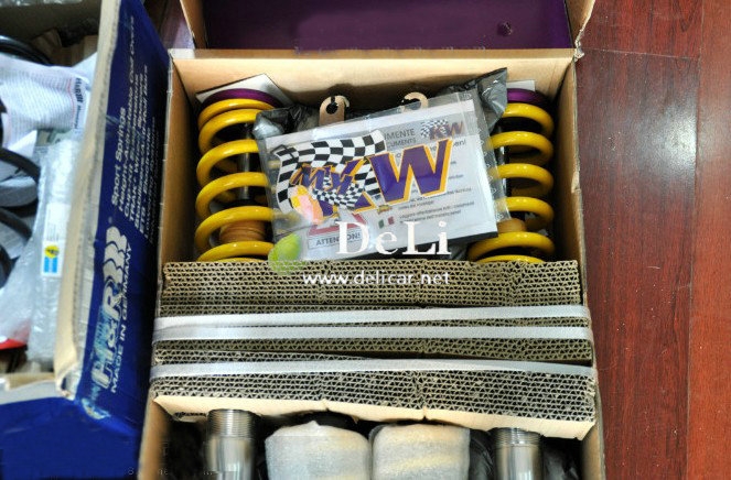 大連德利汽車改裝CTS改裝KW V3避震鮑魚剎車改裝輪轂