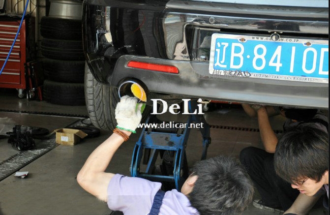 大連德利汽車改裝馬自達(dá)3改裝獅特拉桿 Aspec排氣 碳纖維機(jī)蓋子 包圍