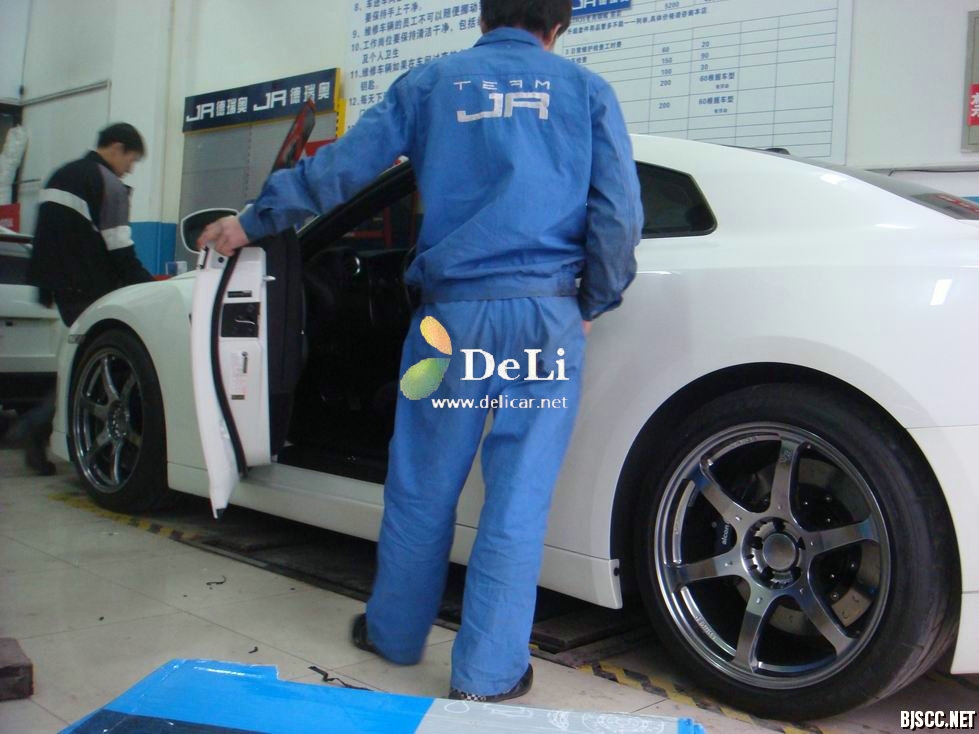 大連德利汽車改裝GTR35 Alcon剎車RAYS輪轂