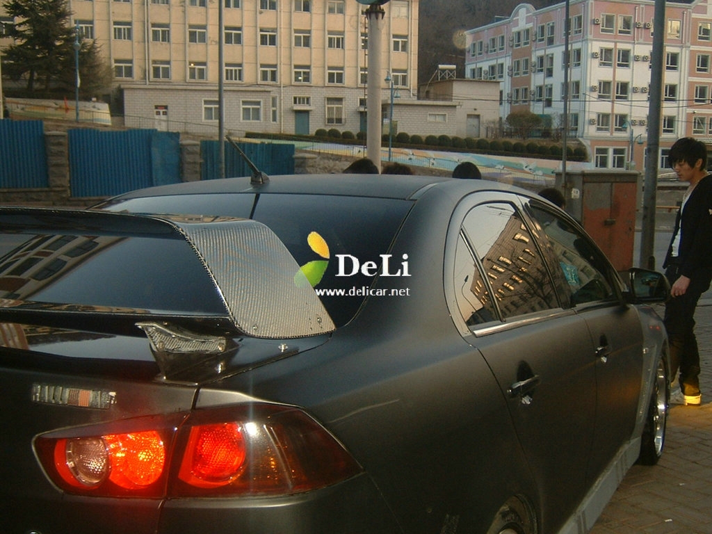 大連德利汽車改裝翼神改裝EVO包圍 BBS輪轂 剎車排氣 尾翼