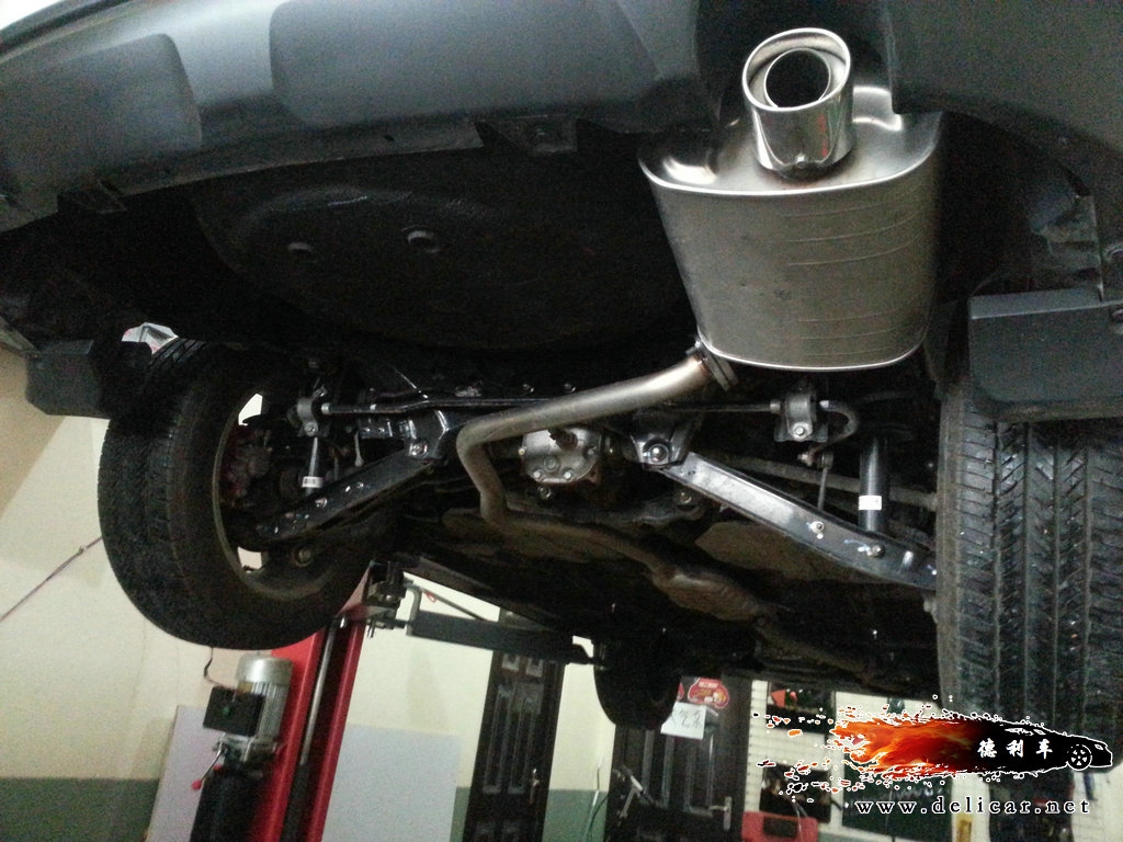 大連德利汽車改裝新款森林人改裝排氣