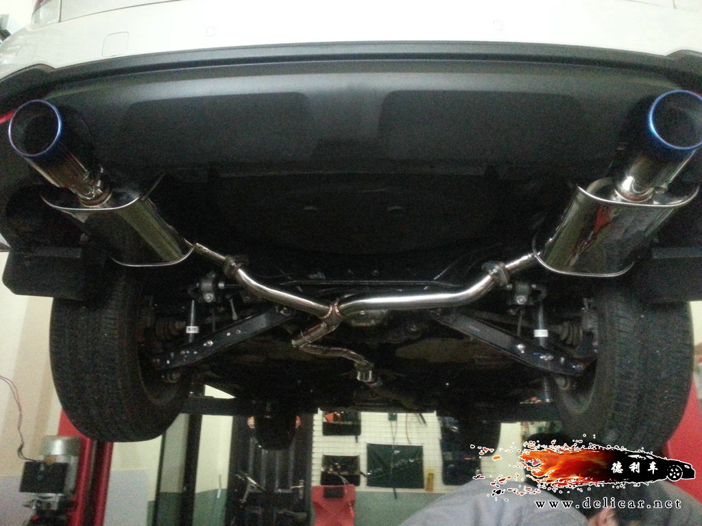 大連德利汽車改裝新款森林人改裝排氣