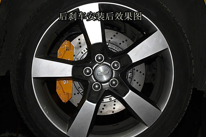 大連德利汽車改裝科邁羅變形記-升級(jí)前后剎車排氣作業(yè)