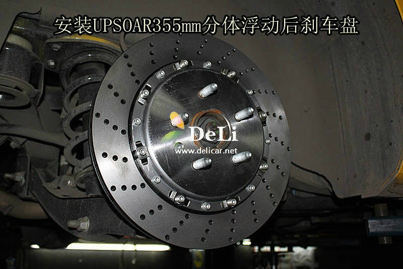 大連德利汽車改裝科邁羅變形記-升級(jí)前后剎車排氣作業(yè)