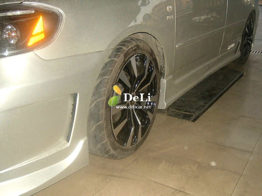 大連德利汽車改裝樂風（頂吧，剎車盤，輪轂）