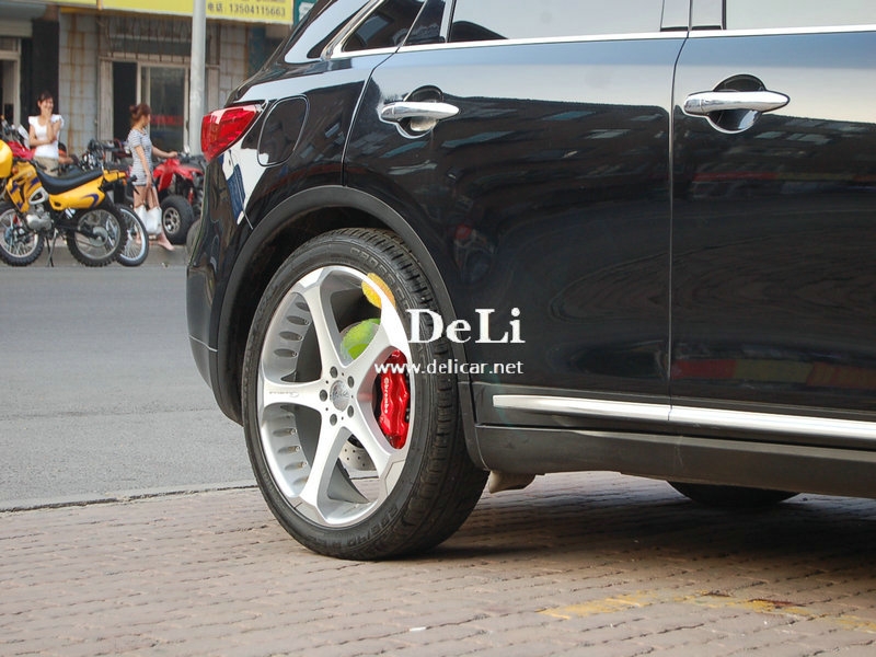 大連德利汽車改裝FX35改裝鮑魚剎車前6后4