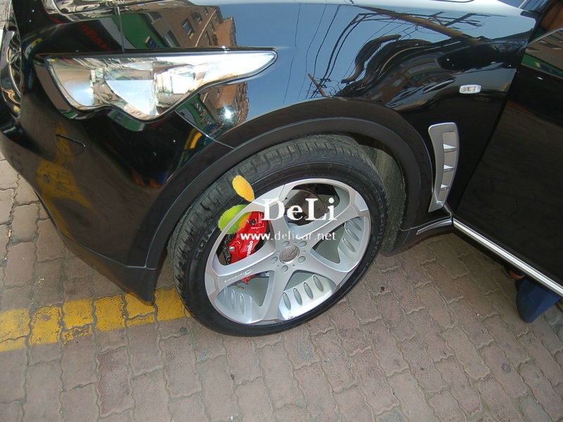 大連德利汽車改裝FX35改裝鮑魚剎車前6后4