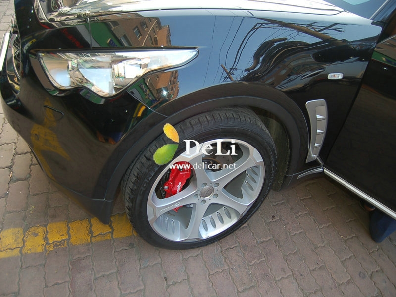 大連德利汽車改裝FX35改裝鮑魚剎車前6后4