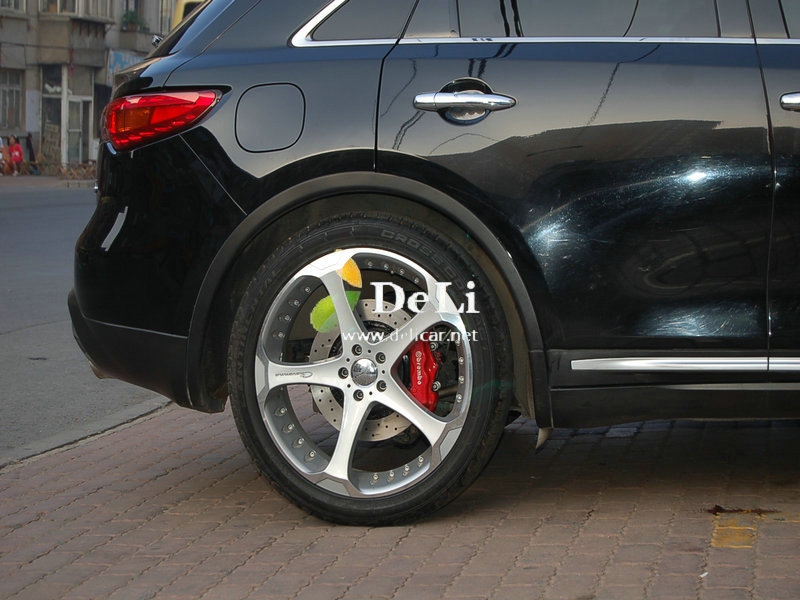 大連德利汽車改裝FX35改裝鮑魚剎車前6后4