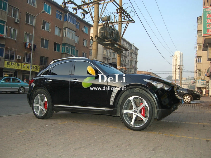 大連德利汽車改裝FX35改裝鮑魚剎車前6后4