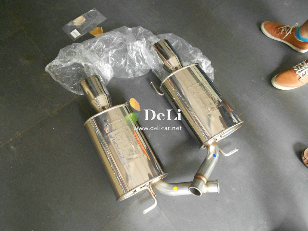 大連德利汽車改裝G25改FGK排氣KN69進氣獅特拉桿