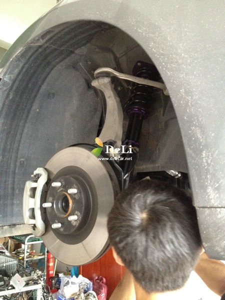 大連德利汽車改裝G25改D2避震