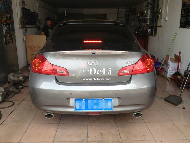 大連德利汽車改裝G25改D2避震