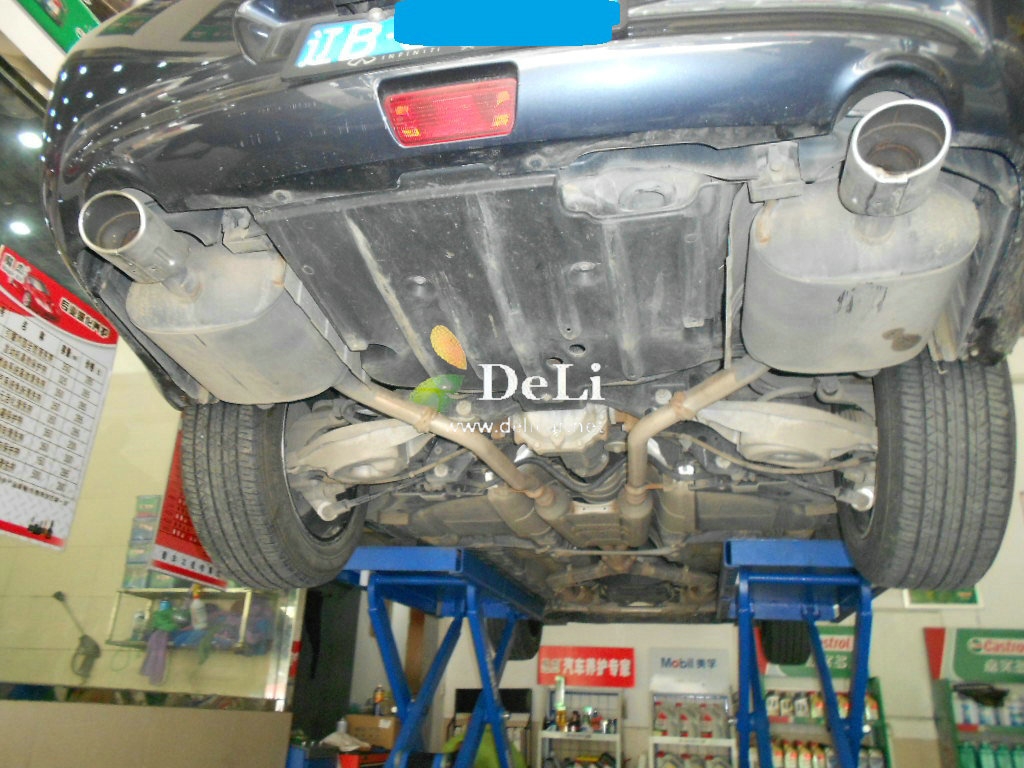 大連德利汽車改裝G25改FGK排氣KN69進氣獅特拉桿