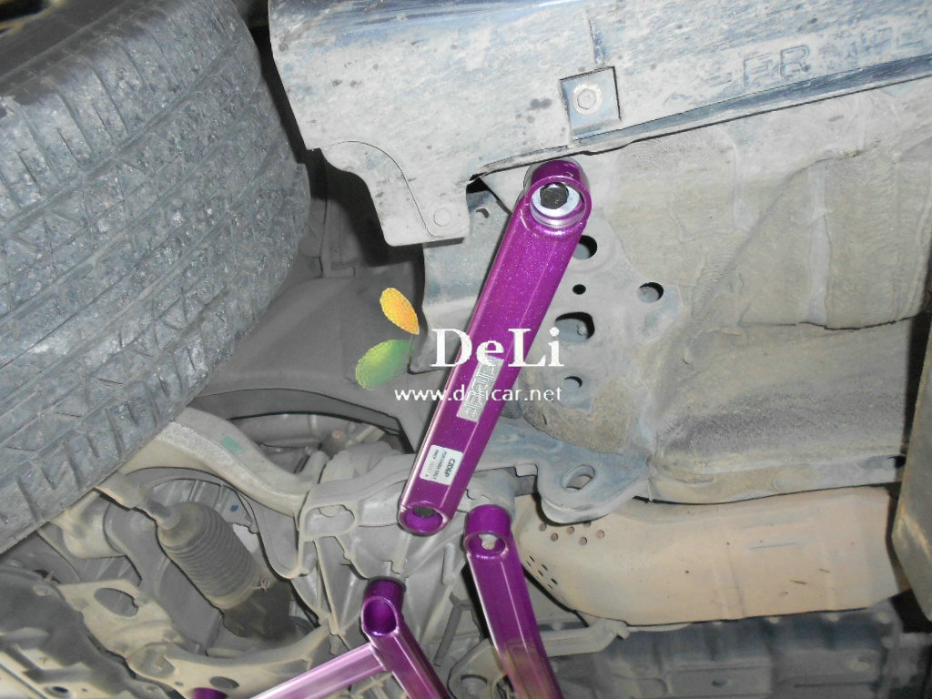 大連德利汽車改裝G25改FGK排氣KN69進氣獅特拉桿