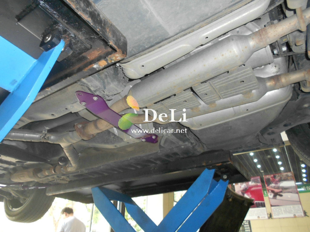 大連德利汽車改裝G25改FGK排氣KN69進氣獅特拉桿