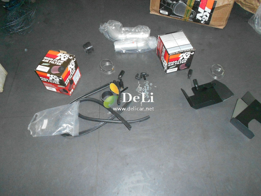 大連德利汽車改裝G25改FGK排氣KN69進氣獅特拉桿